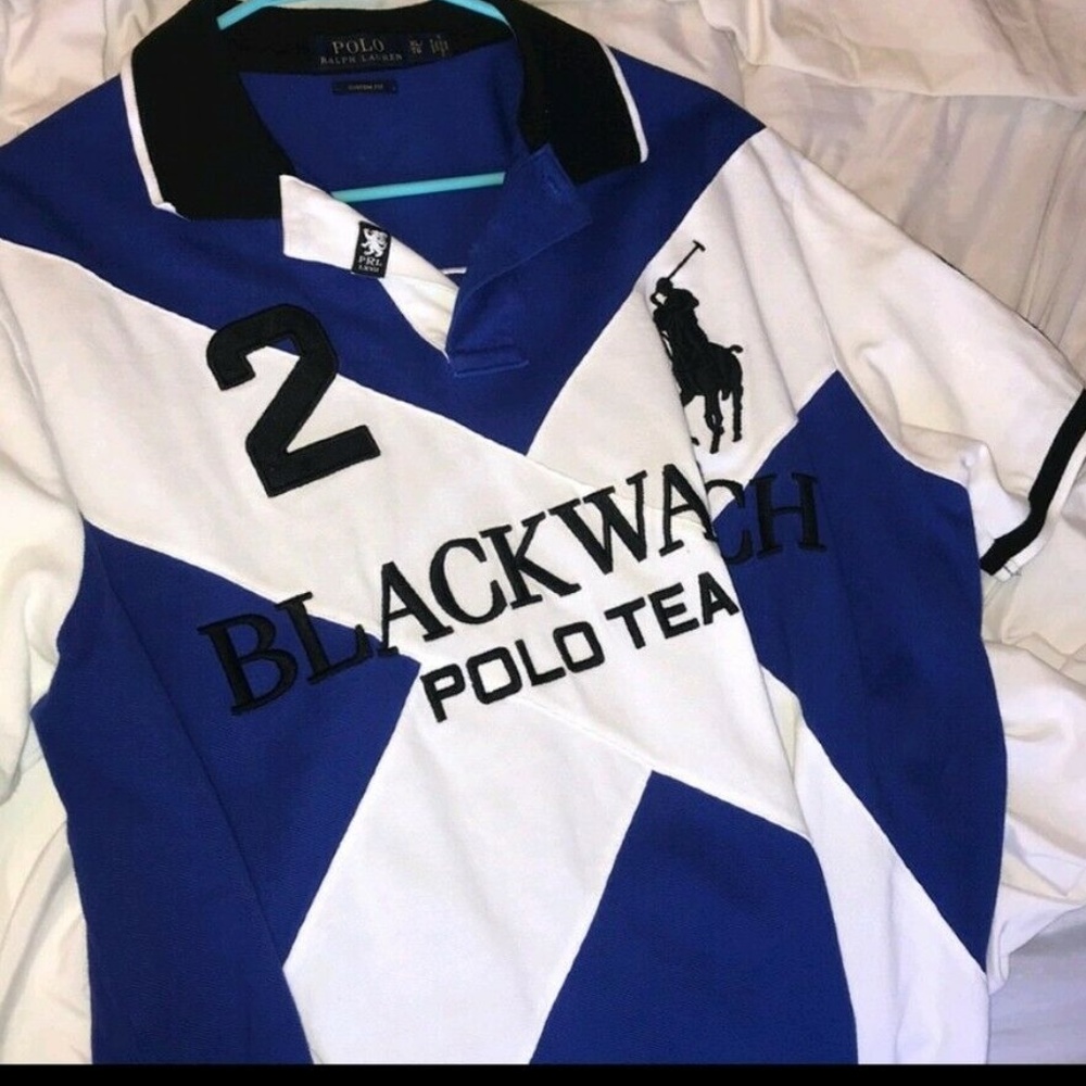 Men's Polo Ralph Lauren Blackwatch Polo Shirt Blue